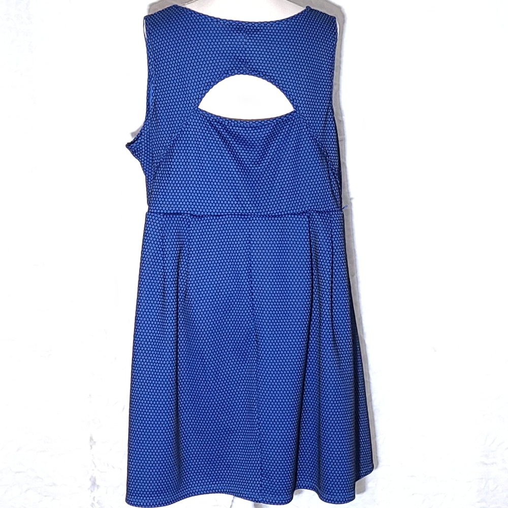 Lane Bryant Dress Blue Size 26 - Picture 2 of 5
